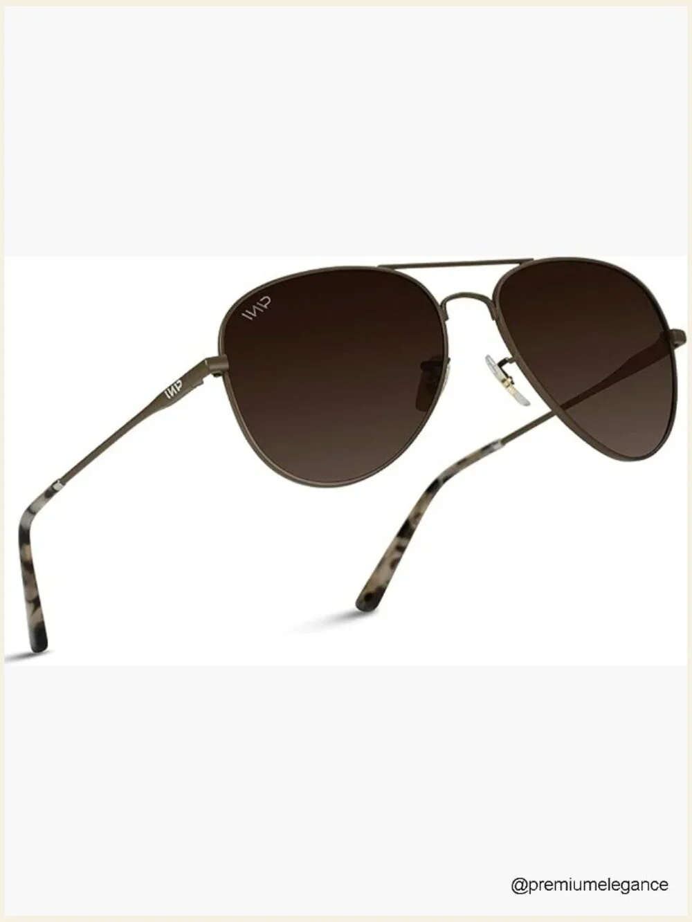Polarized Pilot Aviator Sunglasses Metal Frame UV Protection
